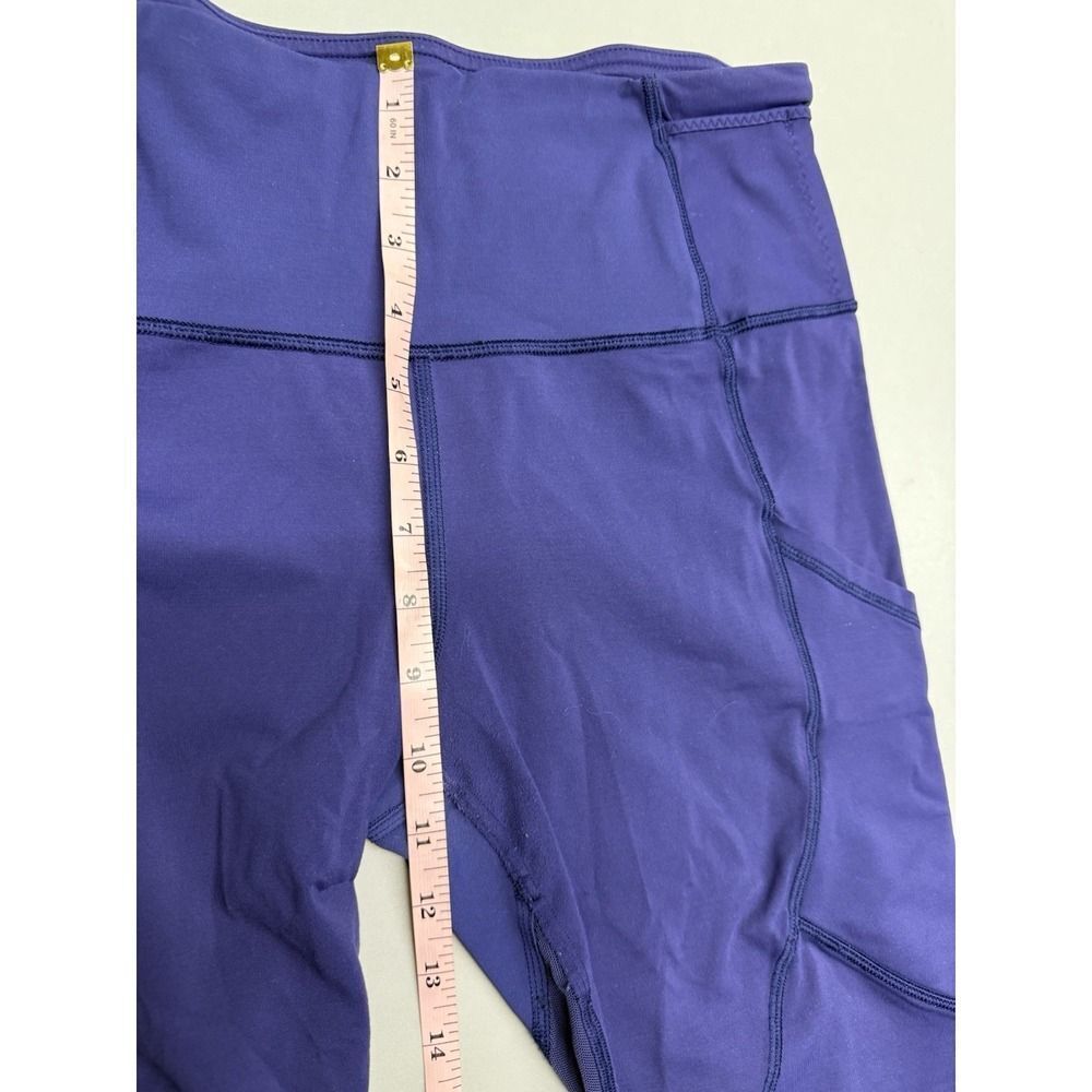 Lululemon Womens Purple/Blue Crop Leggings. Sz 8 - Picture 5 of 10